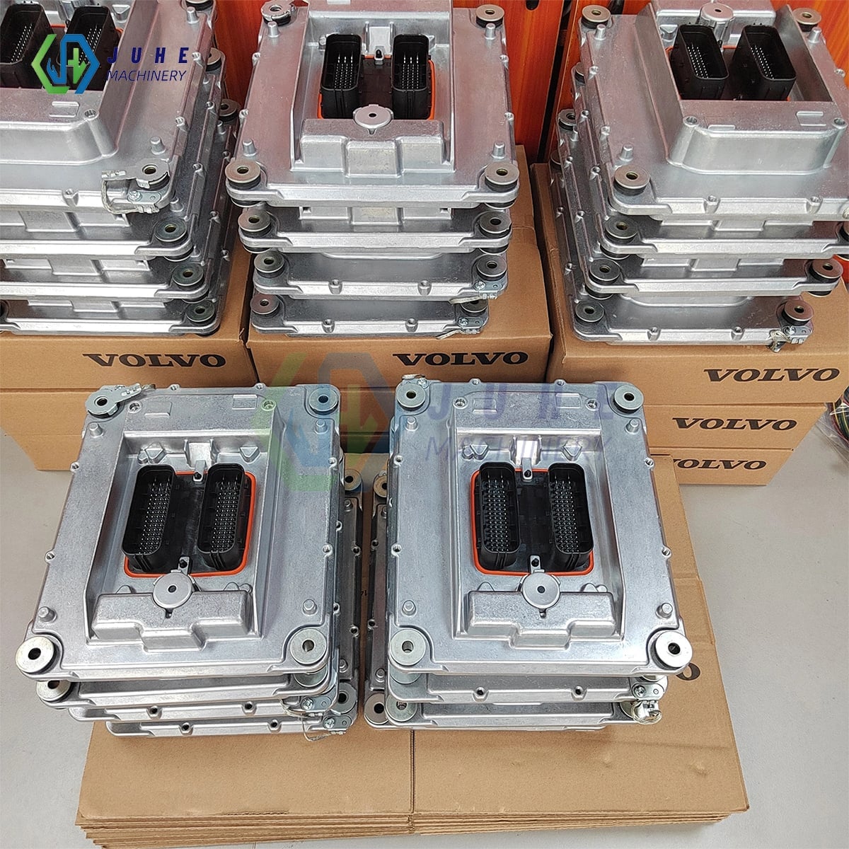 Volvo engine control unit module physical diagram
