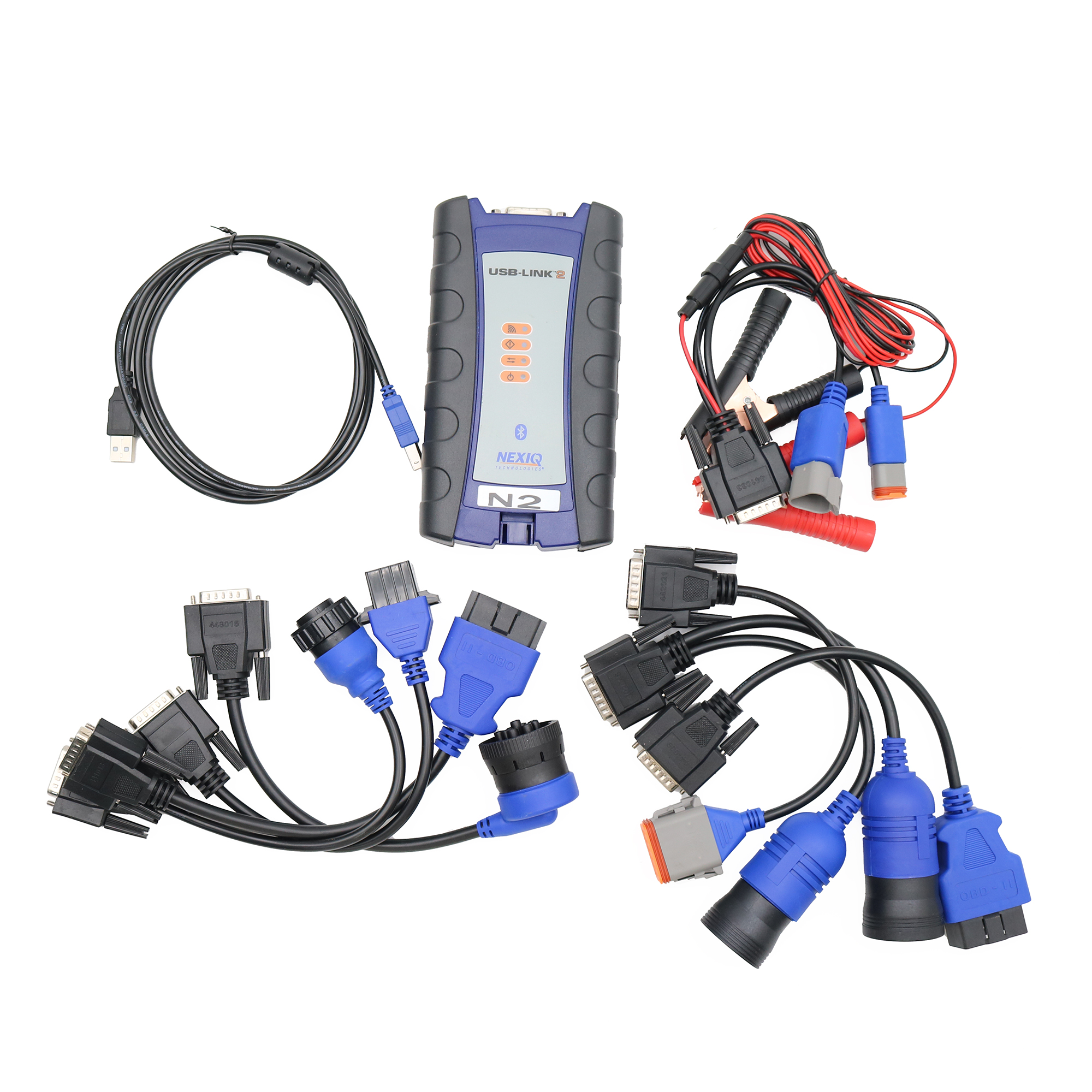 NEXIQ-2 124032 Link 2 Diagnostic Tool for Diesel Heavy Duty Trucks %E5%8E%9F%E8%A3%856 1