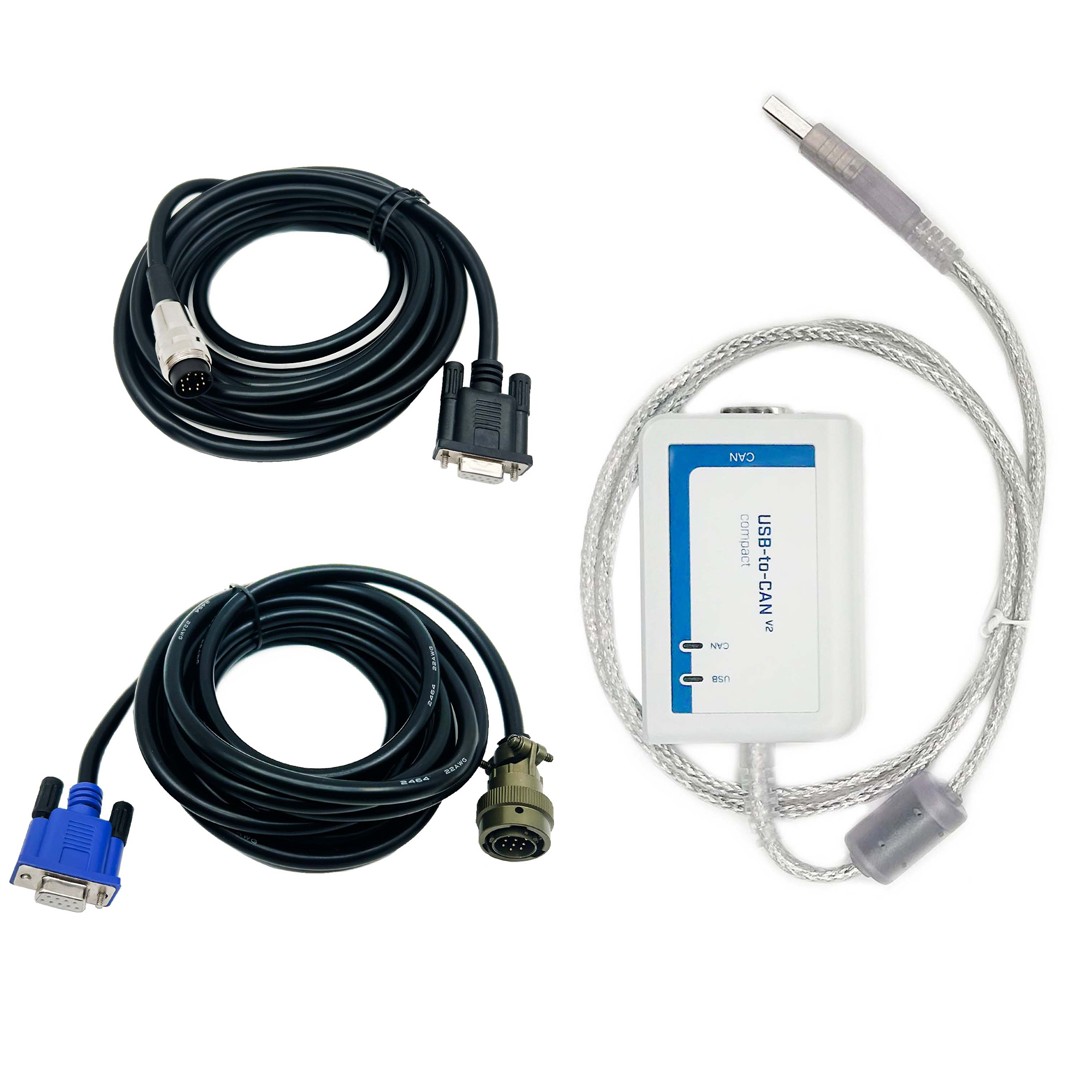 Diagnostic tool for MTU (USB-TO-CAN) with Diasys 2.72 MDEC ADEC Cable 1 3