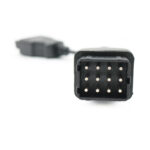 12 pin test harness interface main test 12pin diagnostic adapter cable truck diagnostic cable for volvo vocomⅱ diagnostic tools