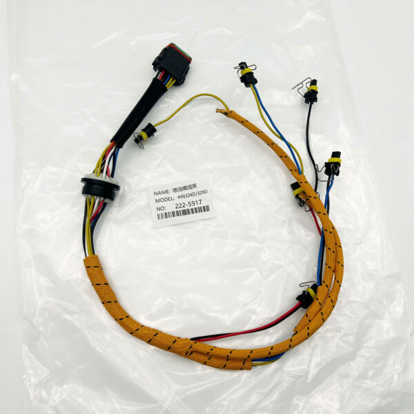 2225917 222 5917 fuel injector wiring harness replacement for cat caterpillar c7 324d 325d 329d diesel engine excavator