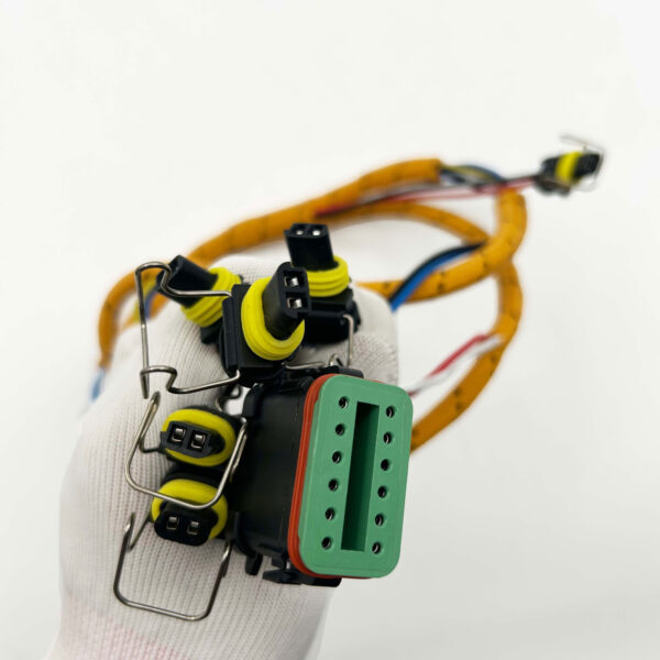2225917 222 5917 fuel injector wiring harness replacement for cat caterpillar c7 324d 325d 329d diesel engine excavator