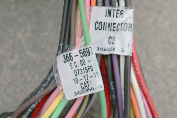 366 5697 cat truck engine caterpillar start testing cable harness