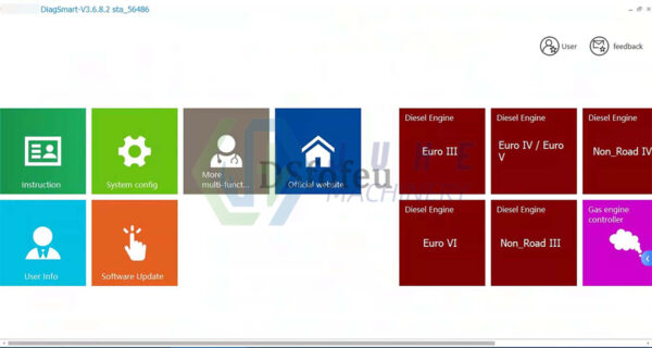 6 in 1 eol obd diagnostic tool for weichai howo shacman sinotruk