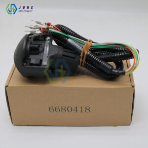 6680418 right auxiliary four switch handle for bobcat loaders