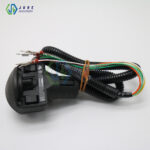 6680418 right auxiliary four switch handle for bobcat loaders