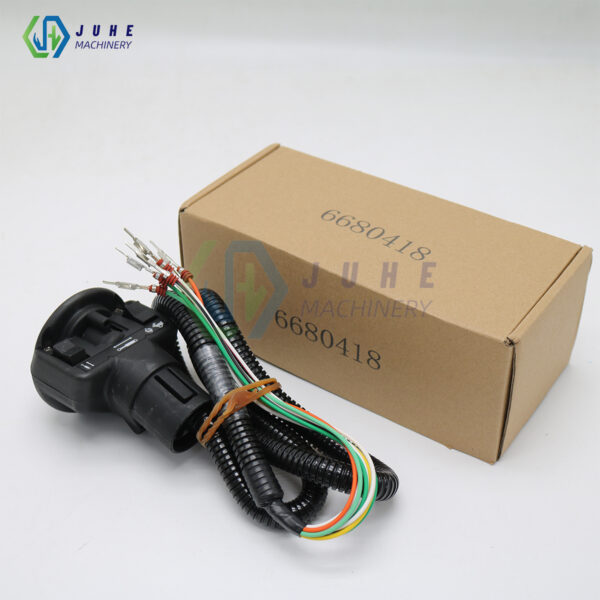 6680418 right auxiliary four switch handle for bobcat loaders