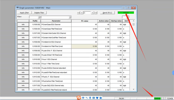diagnostic tool for mtu (usb to can) with diasys 2.72 mdec adec cable