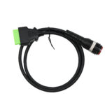 88890304 16 pin obd aviation plug test wire harness interface main test 16pin obd adapter cable for volvo vocomⅰ diagnostic tool