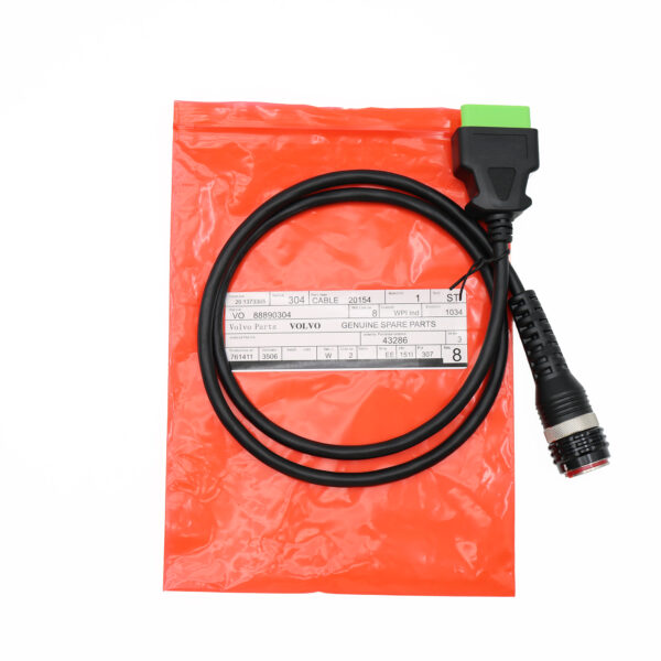 88890304 16 pin obd aviation plug test wire harness interface main test 16pin obd adapter cable for volvo vocomⅰ diagnostic tool