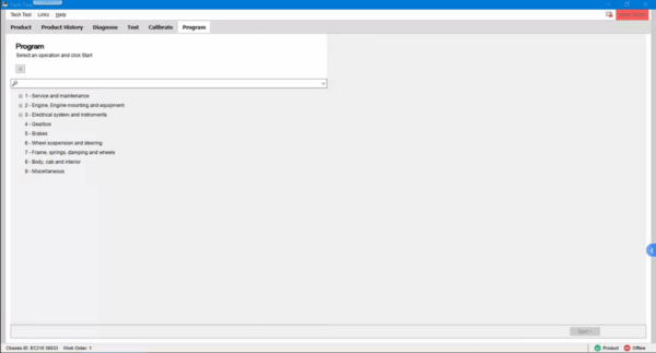 88894000 v2.8 vodia v5.2.50 for volvo communication unit vocom ii technical tool interface truck excavator bus yacht diagnostic