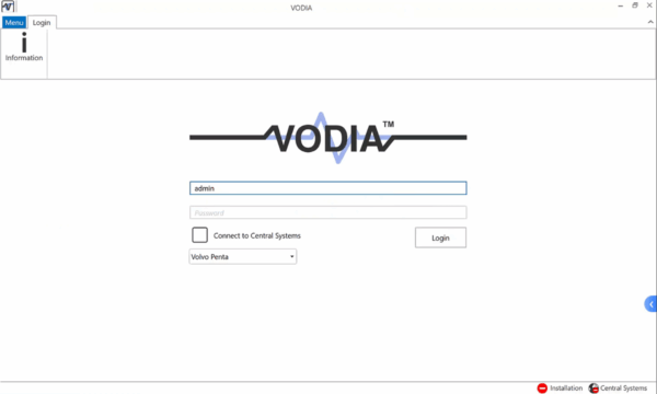 88894000 v2.8 vodia v5.2.50 for volvo communication unit vocom ii technical tool interface truck excavator bus yacht diagnostic