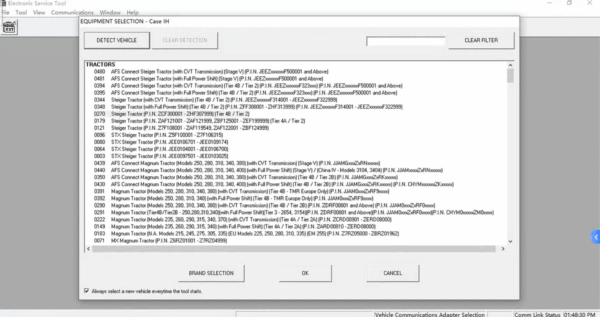cnh software for new holland cnh dpa5 electronic service tools agriculture diagnostic scanner
