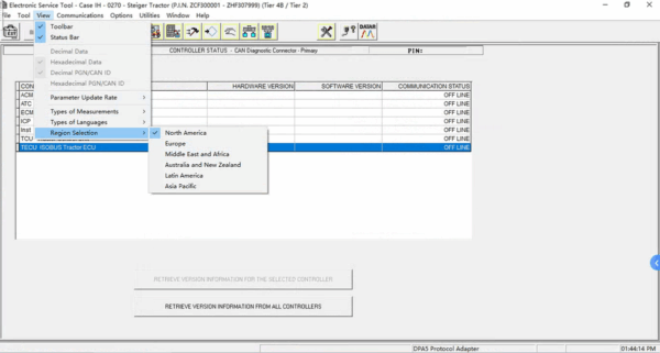 cnh software for new holland cnh dpa5 electronic service tools agriculture diagnostic scanner