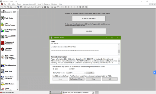 cummins insite 8.7 software inline 6/7 inline data link adapter cummins truck diagnostic software