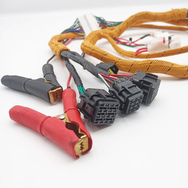 diagnosis wiring harness for kobelco j05 j08 p11c engine start testing cable, excavator computer board engine start cable