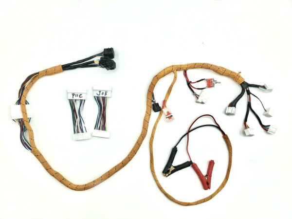 diagnosis wiring harness for kobelco j05 j08 p11c engine start testing cable, excavator computer board engine start cable