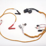 diagnosis wiring harness for mitsubishi 4m50 sany sy215 engine start testing cable excavator engine start cable