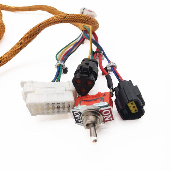 diagnosis wiring harness for mitsubishi d04fr d06fr engine start testing cable excavator engine start cable