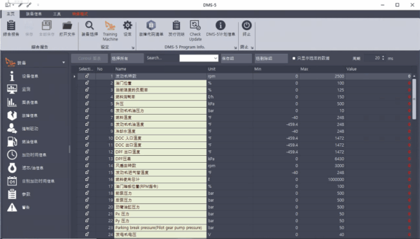 doosan software doosan excavator / wheel loader monitoring program dms 5 v3.1.8 special mode