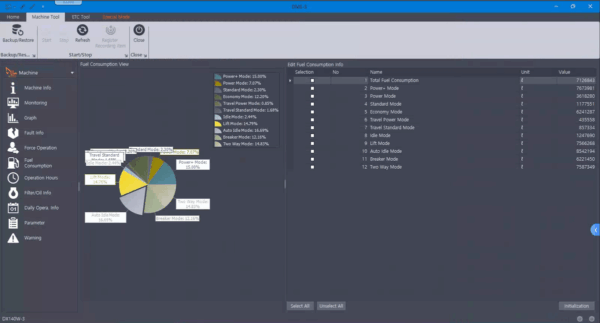 doosan software doosan excavator / wheel loader monitoring program dms 5 v3.1.8 special mode