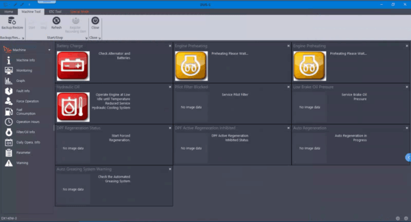 doosan software doosan excavator / wheel loader monitoring program dms 5 v3.1.8 special mode