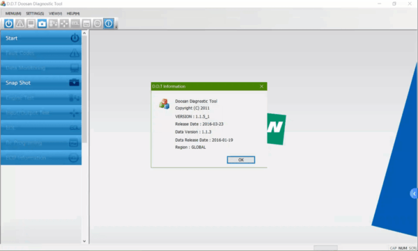 doosan software doosan excavator / wheel loader monitoring program dms 5 v3.1.8 special mode