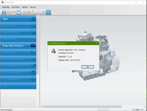 doosan software doosan excavator / wheel loader monitoring program dms 5 v3.1.8 special mode