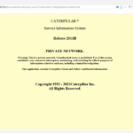 for red caterpillar sis service information system epc repair software cat et 2019c diagnostic program factory password 10 digit