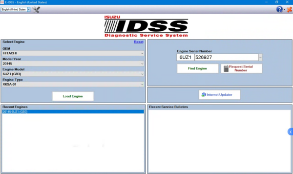 g idss e idss for isuzu vehicle excavator truck diagnostic scan tool