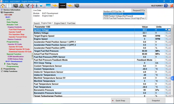 g idss e idss for isuzu vehicle excavator truck diagnostic scan tool