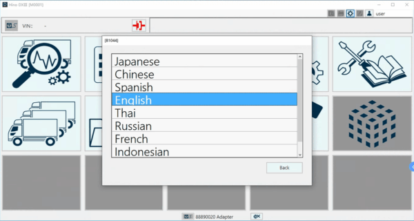 hino software 09993 e9070 hino diagnostic for failure diagnosis data calibration of kobelco excavator hino engine truck data link