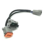 marine engine diagnostic wiring harness connect cable of 6+8 pins for volvo vocom vodia scanner tool adapter penta parts