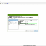perkins est 2021b software for perkins diagnostic tool 27610402 communication adapter heavy duty excavator