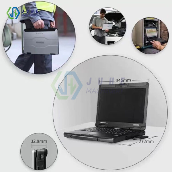 used panasonic toughbook cf53 laptop i5 16gb ram 1tb ssd