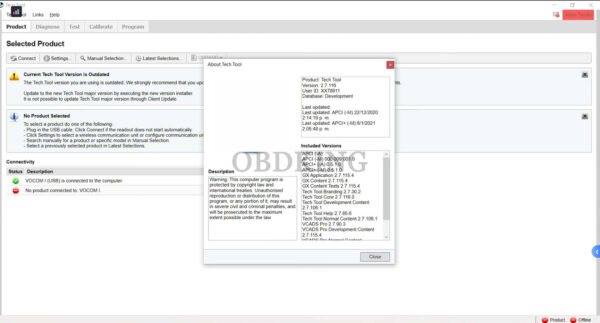 volvo vocom 88890300 diagnostic tool diagnostic scanner diagnostic kit