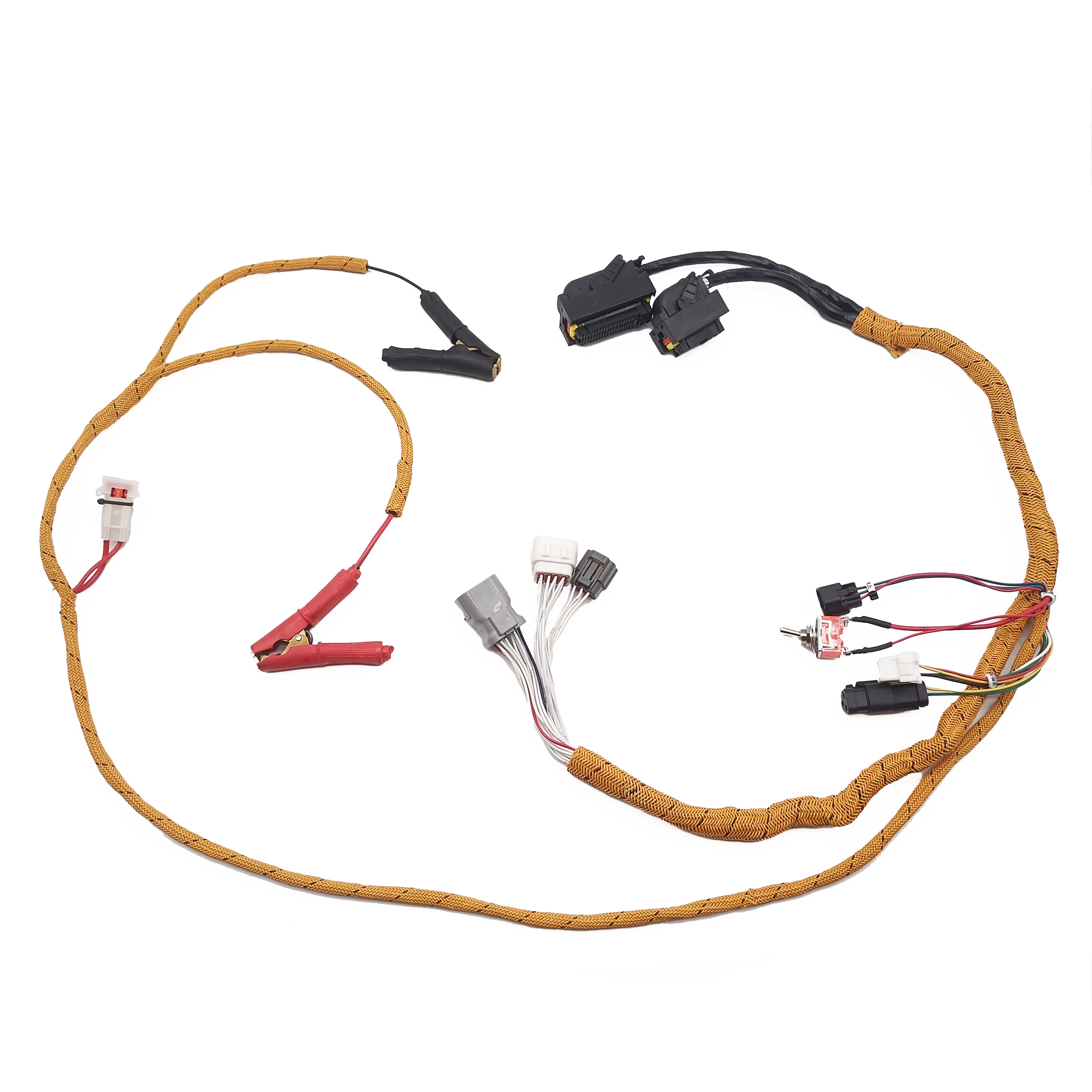 wiring harness for isuzu 4hk1 6hk1 engine start testing cable high quality for excavator computer board euro iii engine