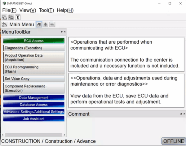 yanmar software for diesel efi engine excavator tractor marine generator diagnostic tool