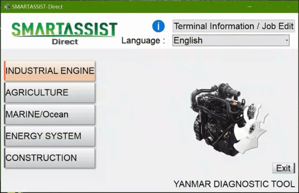 yanmar software for diesel efi engine excavator tractor marine generator diagnostic tool