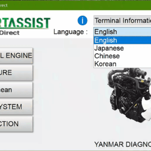 yanmar software for diesel efi engine excavator tractor marine generator diagnostic tool