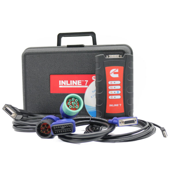 inline7 adapter for cummins diesel truck diagnostic tool with 9.0 software