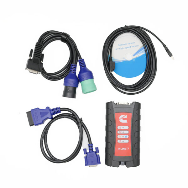 inline7 adapter for cummins diesel truck diagnostic tool with 9.0 software