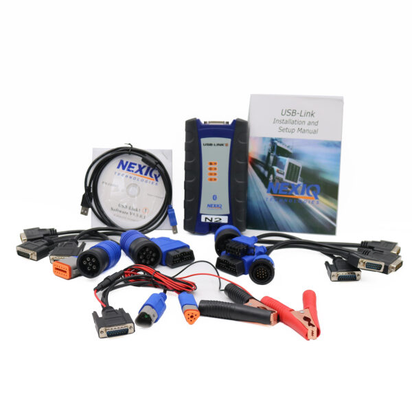 nexiq 2 124032 link 2 diagnostic tool for diesel heavy duty trucks