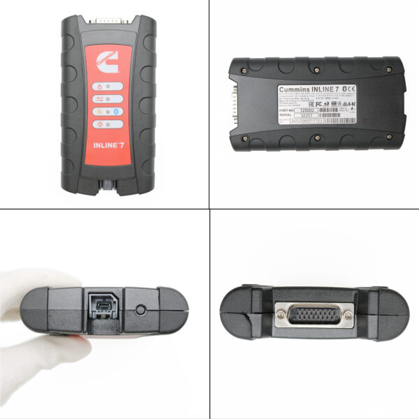 inline7 adapter for cummins diesel truck diagnostic tool with 9.0 software