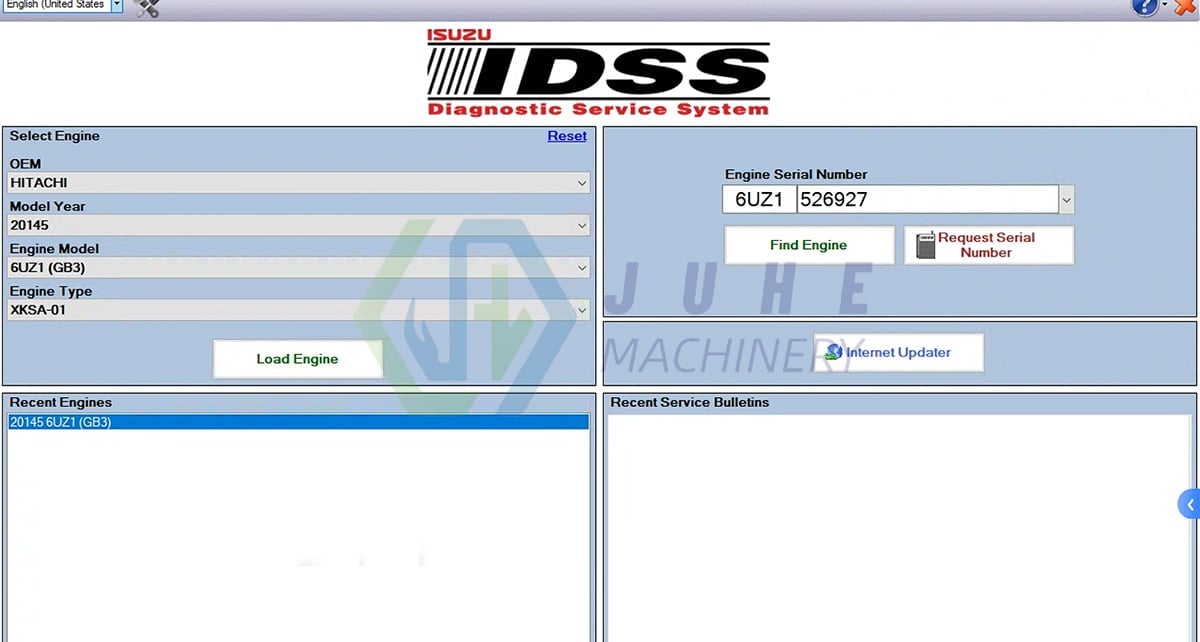 E-IDSS G-IDSS Diagnostic Scan Tool for ISUZU Truck Excavator G-IDSS Truck Diagnostic Scan