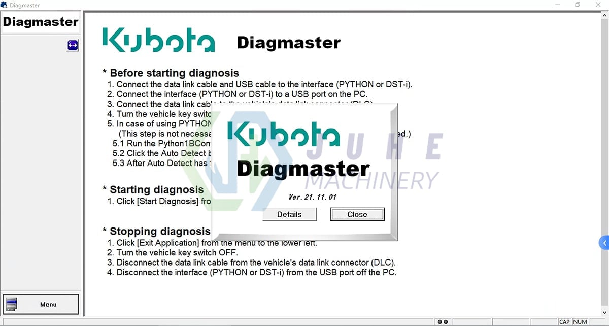 Diagnostic Kit Dst-i for Denso Interface Engine Kubota Takeuchi HINO Kubota Diagnostic Software